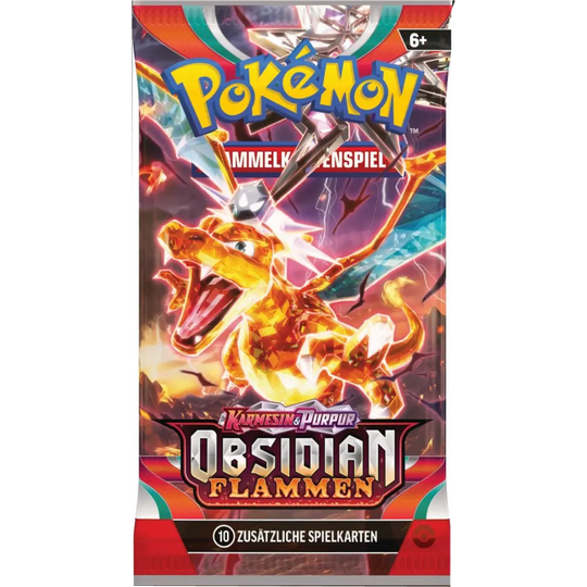 Pokemon Obsidian Flammen Booster Deutsch