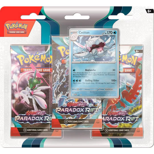 Pokemon - Paradox Rift - 3-Pack Blister - [ENG] - LIVE BOXBREAK