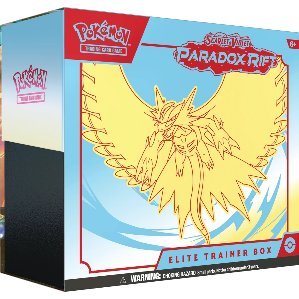 Pokemon Paradox Rift Roaring Moon Elite Trainer Box Englisch