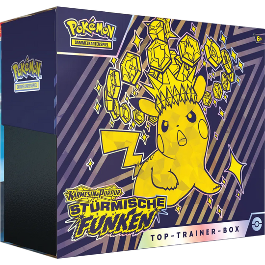 Pokemon - Stürmische Funken - Top Trainer Box - [DE] (Vorbestellung - Release: 08.11.2024)