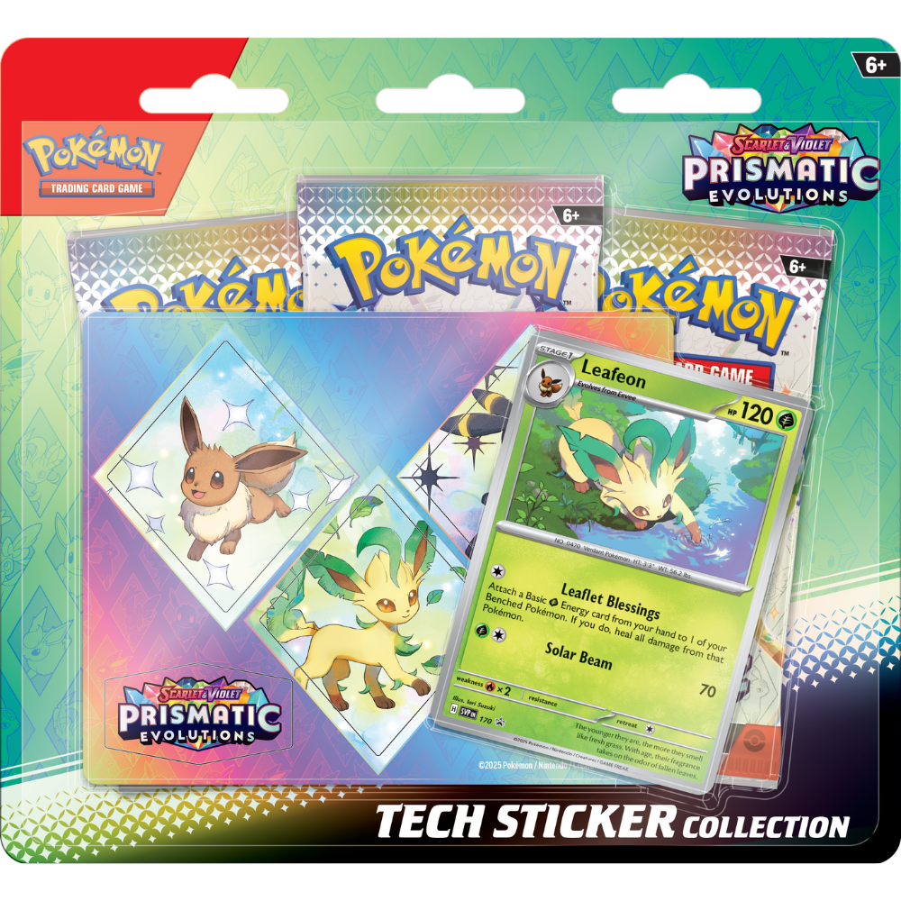 Pokemon - Prismatic Evolutions Tech Sticker - [ENG]