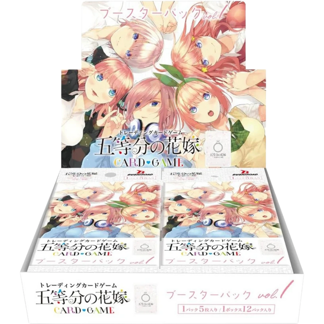 The Quintessential Quintuplets Trading Card Game Vol.1 - Display [JP]