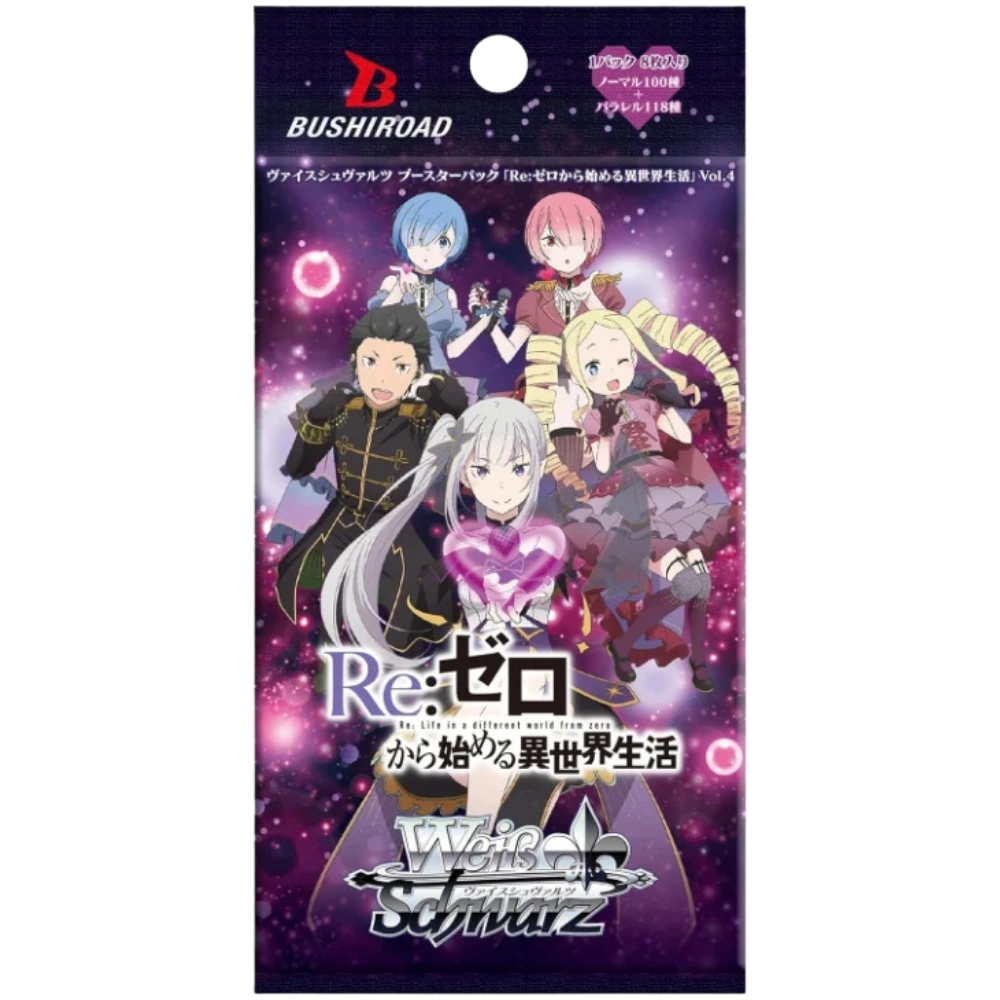 Weiß Schwarz - Re:Zero - Starting Life in Another World Vol. 4 - Booster [JP]