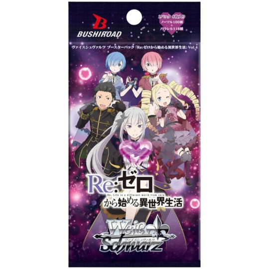 Weiß Schwarz - Re:Zero - Starting Life in Another World Vol. 4 - Booster [JP]