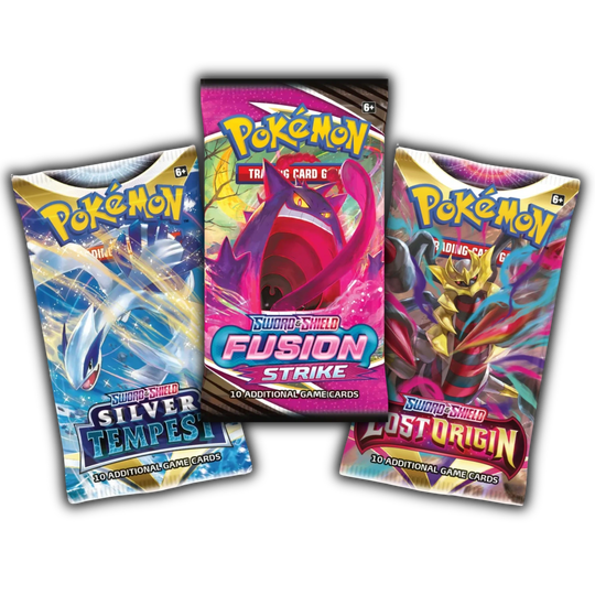 Pokemon - Booster Bundle - Fusion Strike, Lost Origin & Silver Tempest [ENG]