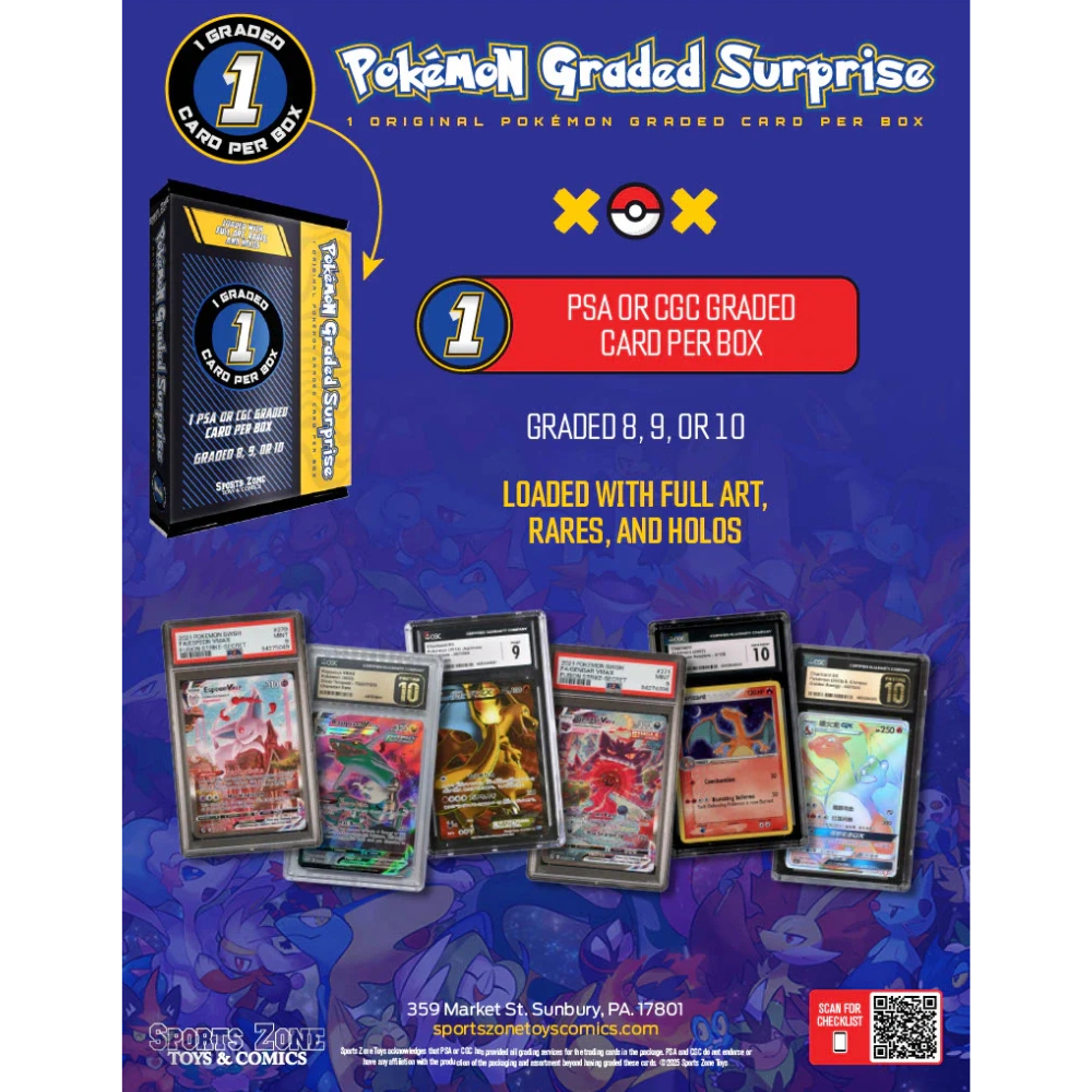 Sports Zone Pokémon Graded Edition