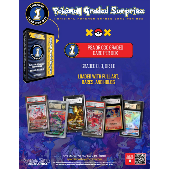 Sports Zone Pokémon Graded Edition