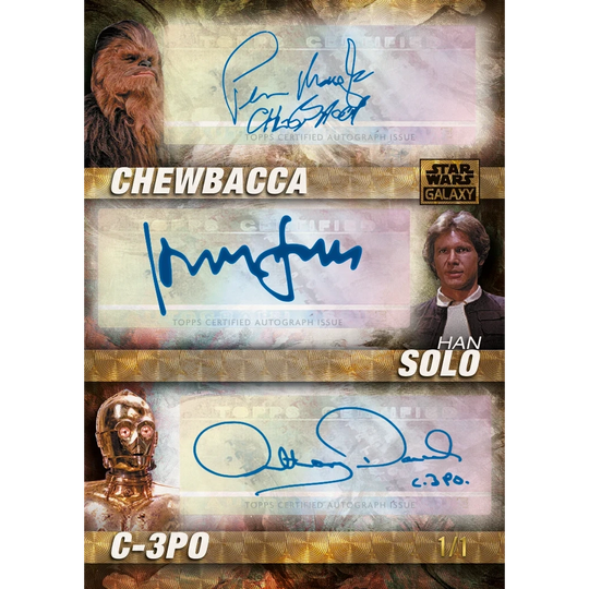 2026 Star Wars Chrome® Galaxy - Hobby Box