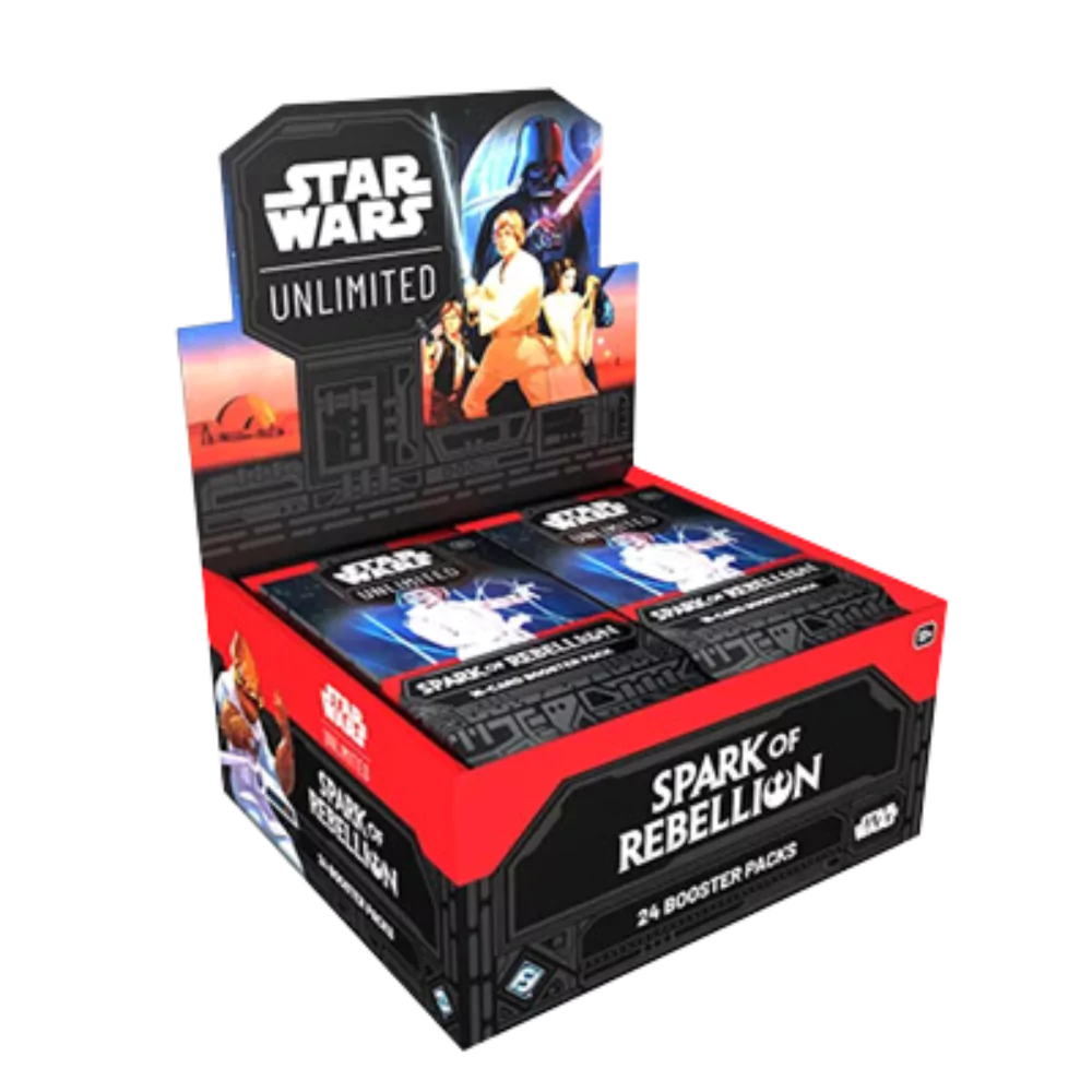Star Wars Unlimited Spark of the Rebellion Display Englisch