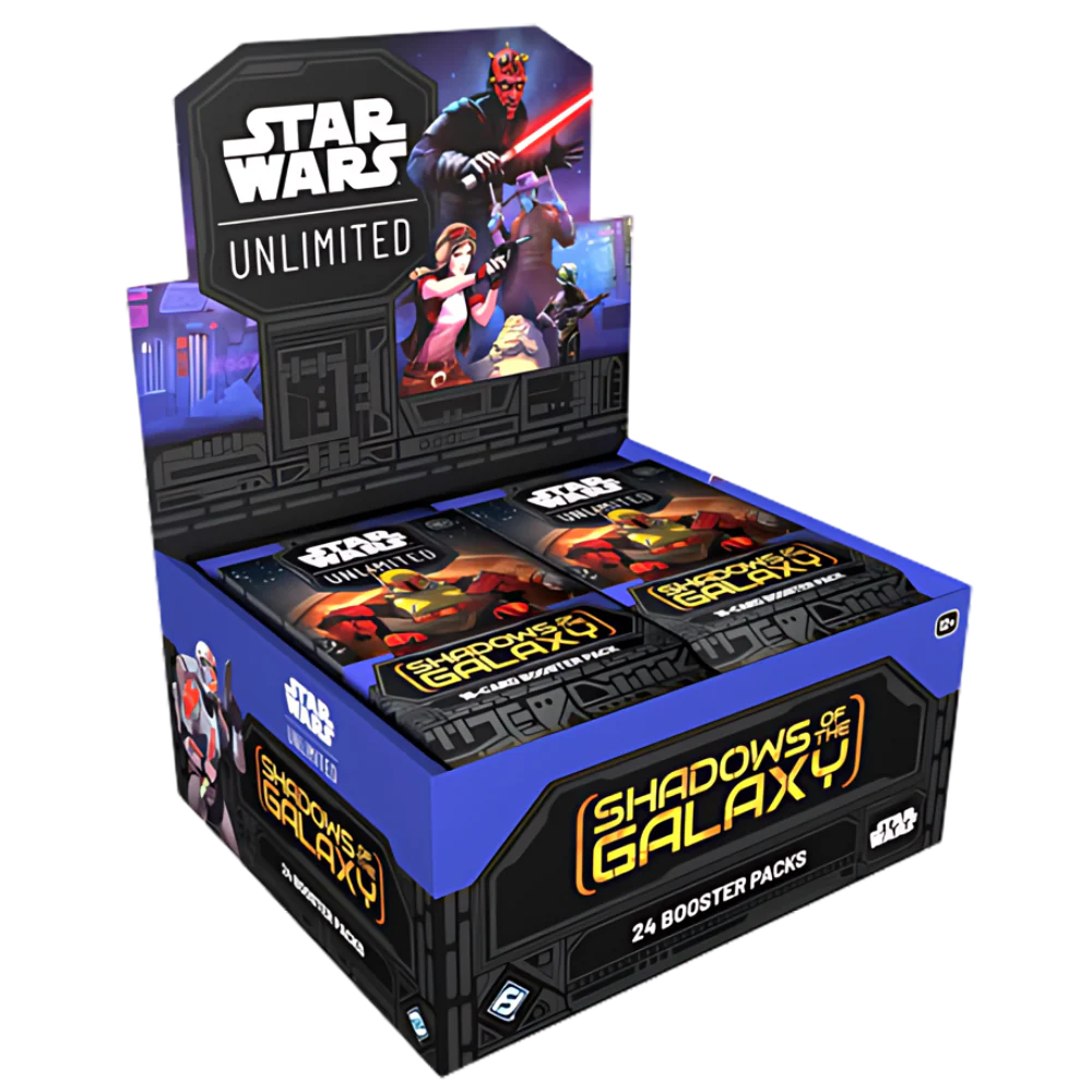 Star Wars Unlimited Shadows of the Galaxy Display Englisch