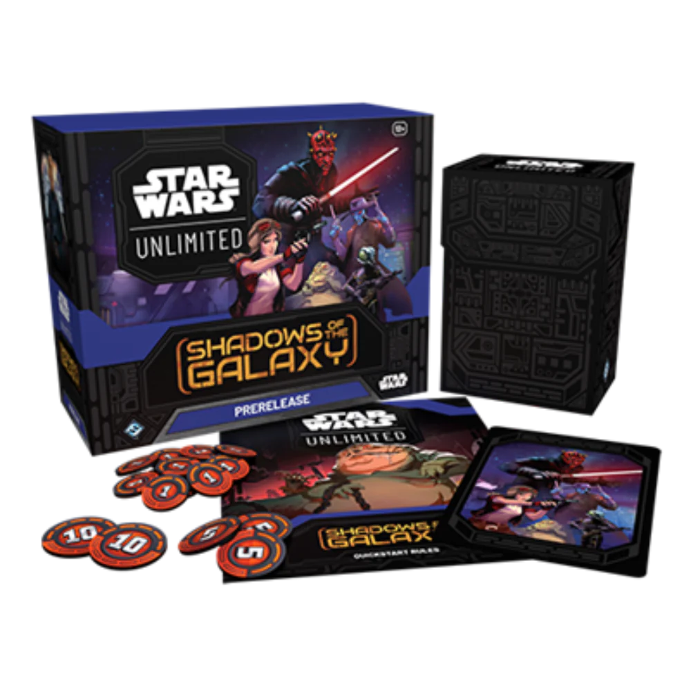 Star Wars Unlimited Shadows Of The Galaxy Pre Release Box