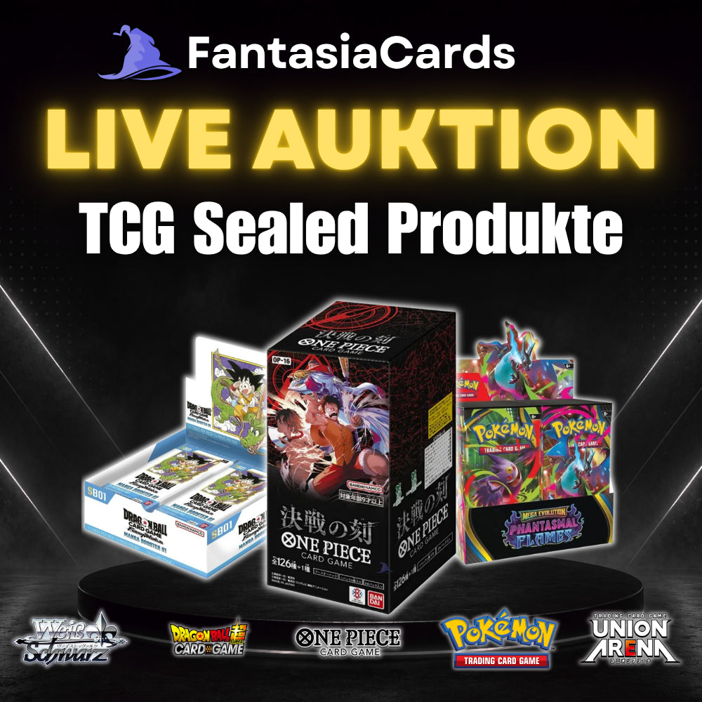 LIVE Auktion - TCG Sealed Produkte