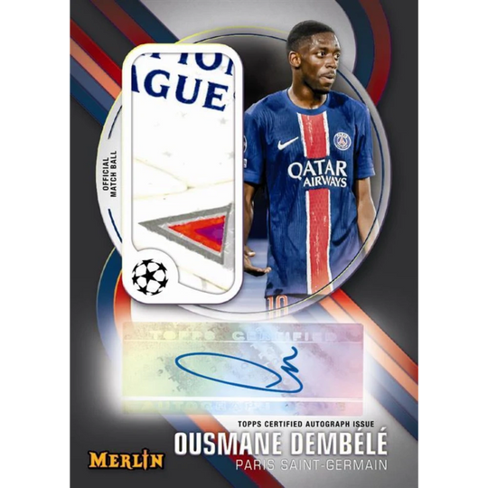 Topps 2024-25 Chrome Merlin UEFA Club Competitions - Hobby Box