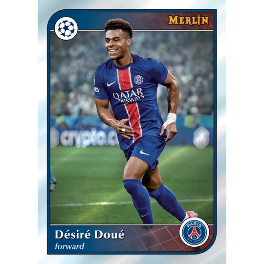 Topps 2024-25 Chrome Merlin UEFA Club Competitions - Value Box