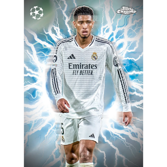 Topps 2024-25 Chrome UEFA Club Competitions - Hanger Box