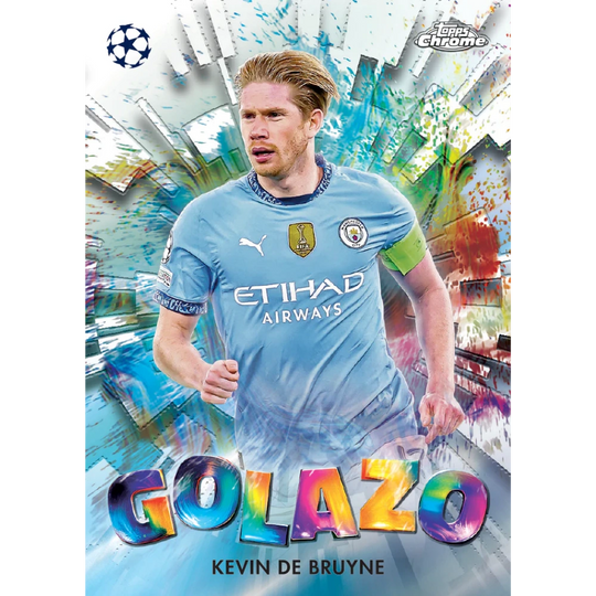 Topps 2024-25 Chrome UEFA Club Competitions - Value Box
