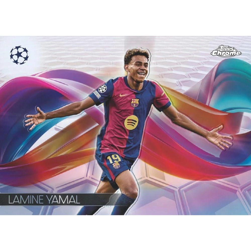 Topps 2024-25 Chrome UEFA Club Competitions - Value Box