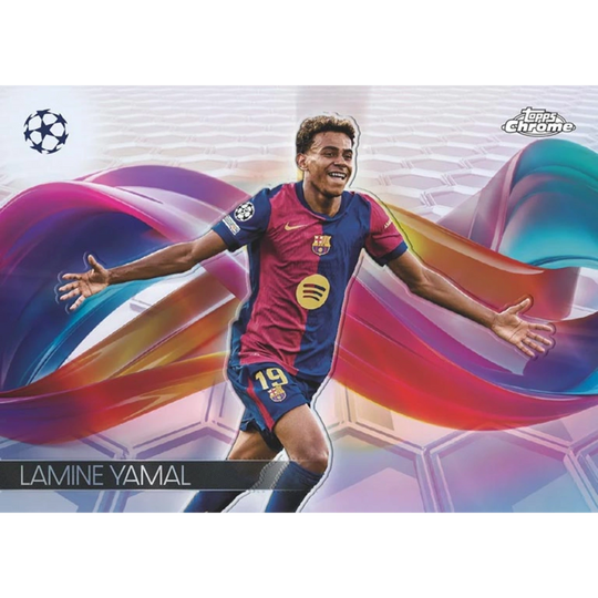 Topps 2024-25 Chrome UEFA Club Competitions - Value Box