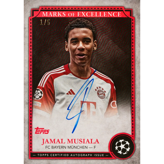 Topps 2024-25 Chrome UEFA Club Competitions - Value Box