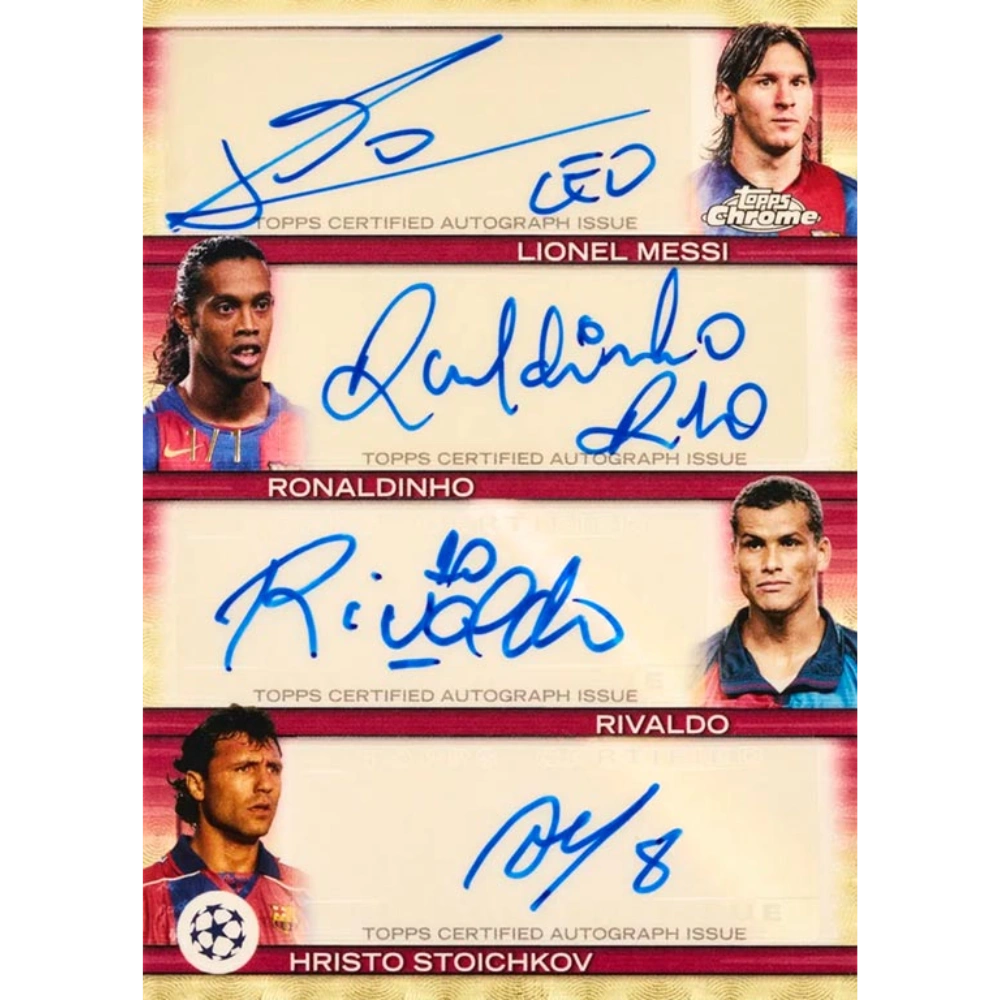 Topps 2024-25 Chrome UEFA Club Competitions - Value Box