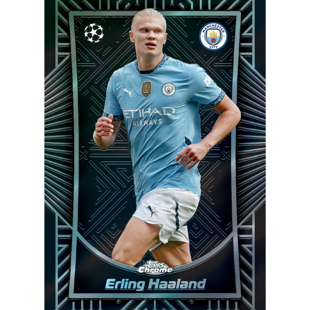 Topps 2024-25 Chrome UEFA Club Competitions - Value Box