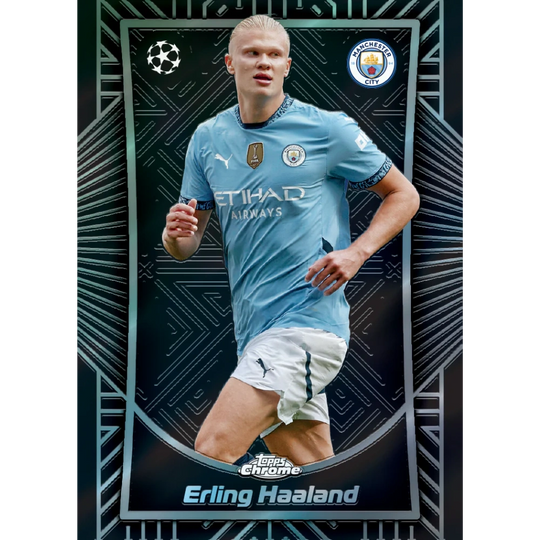 Topps 2024-25 Chrome UEFA Club Competitions - Value Box