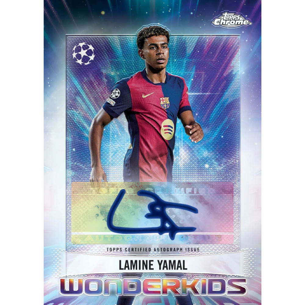 Topps 2024-25 Chrome UEFA Club Competitions - Value Box