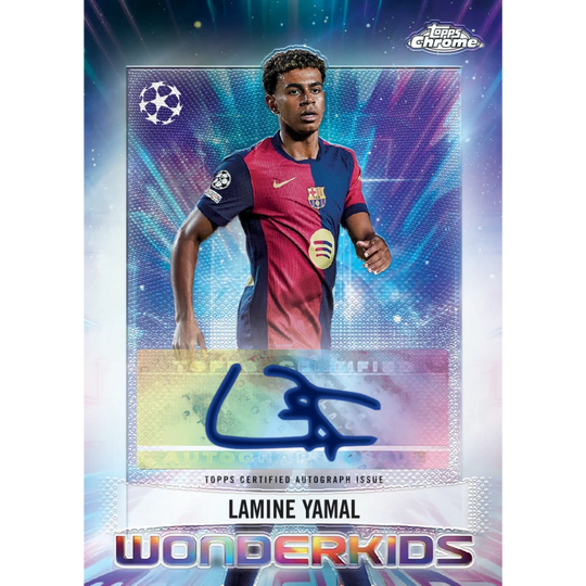 Topps 2024-25 Chrome UEFA Club Competitions - Value Box