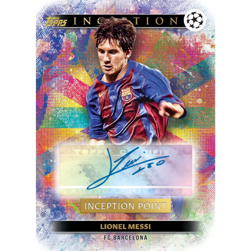 Topps 2024-25 Inception UEFA Club Competitions - Hobby Box