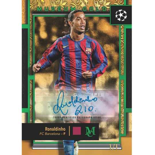 Topps 2024-25 Museum Collection UEFA Club Competitions