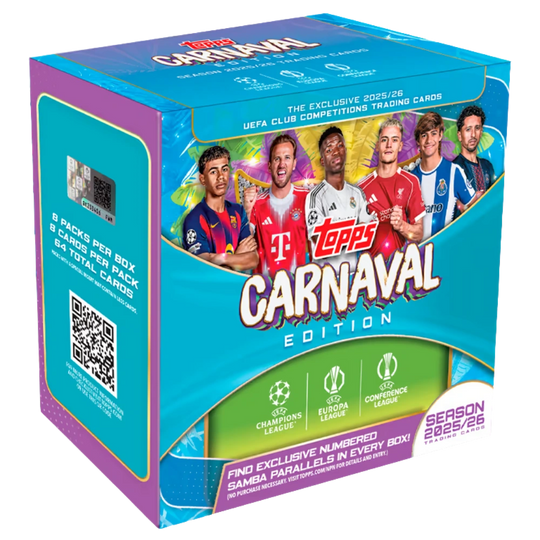 Topps 2025-26 Carnaval Edition UEFA Club Competitions - Hobby Box