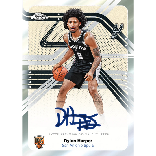Topps 2025-26 Chrome Basketball - Value Box