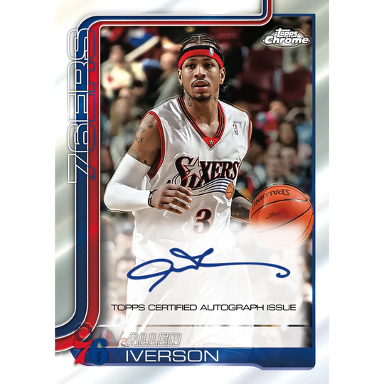 Topps 2025-26 Chrome Basketball - Value Box