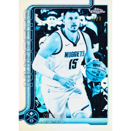 Topps 2025-26 Chrome Basketball - Value Box