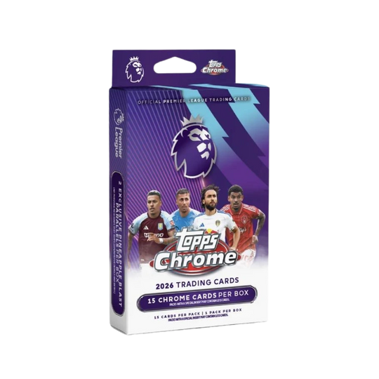 Topps 2025-26 Chrome Premier League - Hanger Box