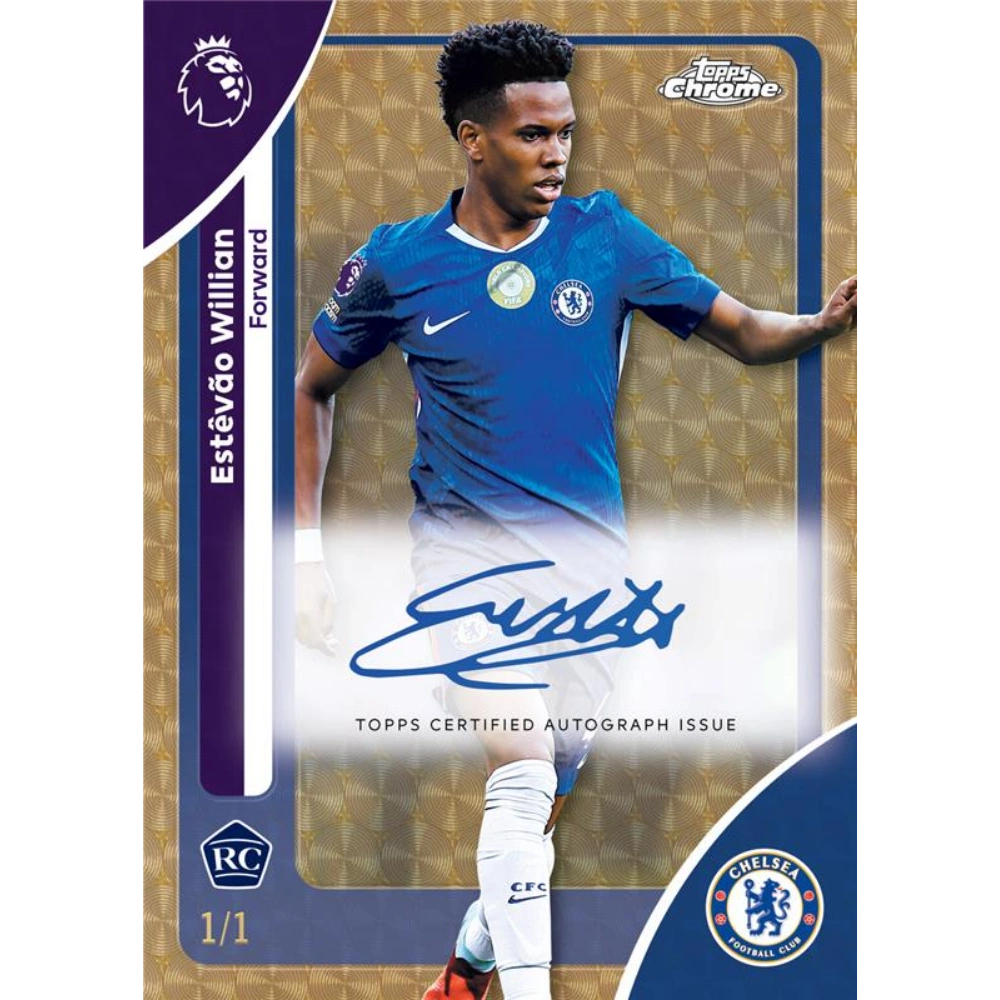 Topps 2025-26 Chrome Premier League - Hanger Box