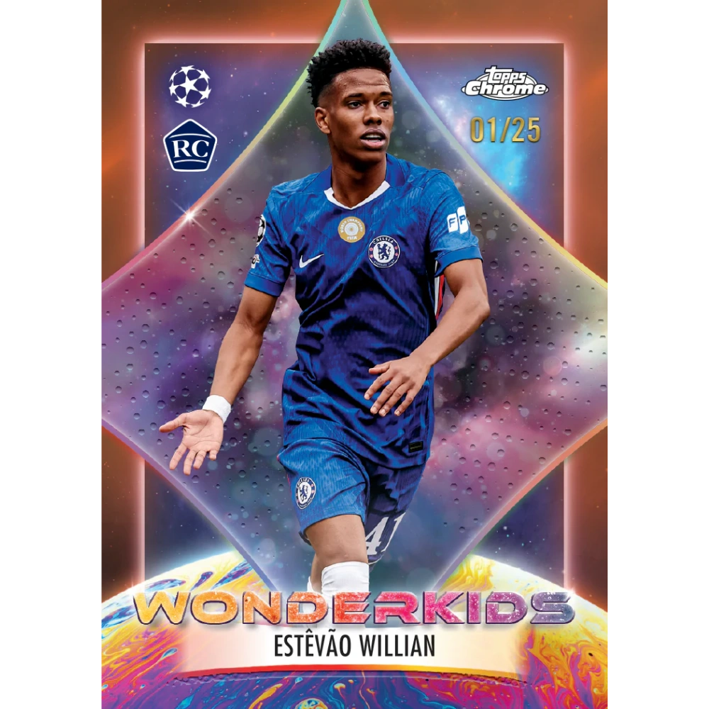 Topps 2025-26 Chrome UEFA Club Competitions - Value Box
