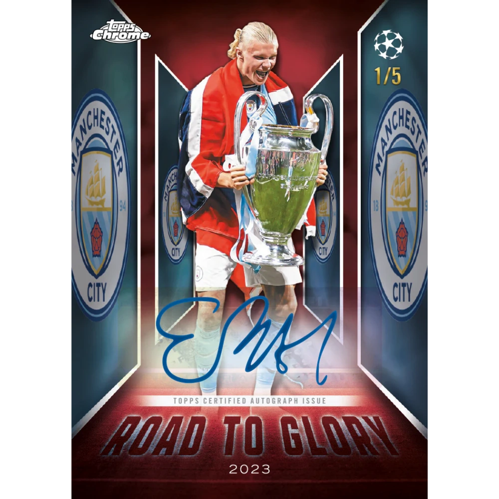 Topps 2025-26 Chrome UEFA Club Competitions - Hobby Box