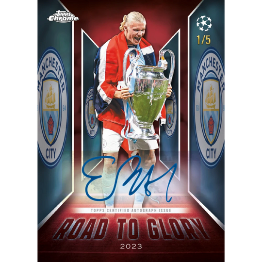 Topps 2025-26 Chrome UEFA Club Competitions - Value Box