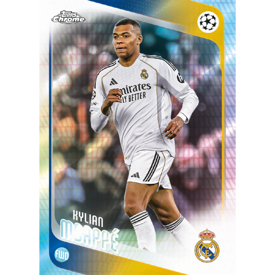 Topps 2025-26 Chrome UEFA Club Competitions - Value Box