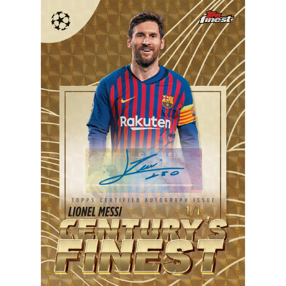 Topps 2025-26 Finest UEFA Club Competitions - Hobby Box