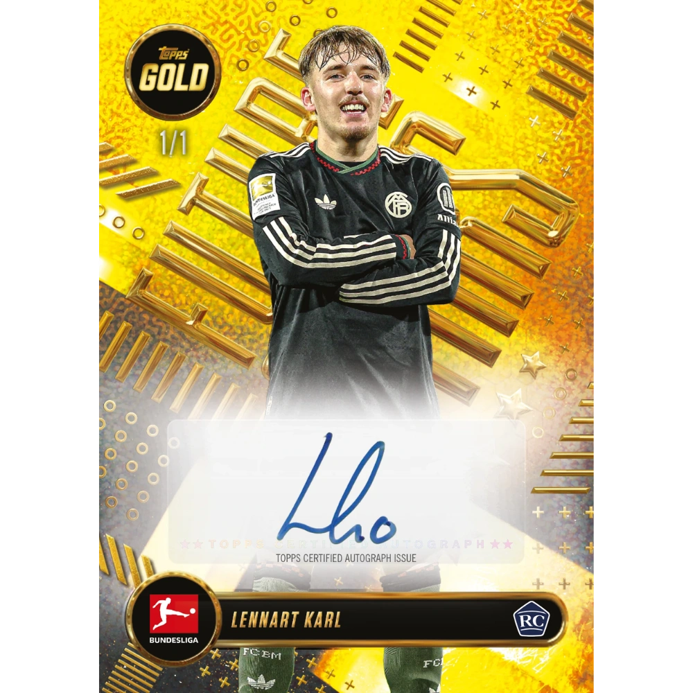 Topps 2025-26 Gold Bundesliga - Hobby Box