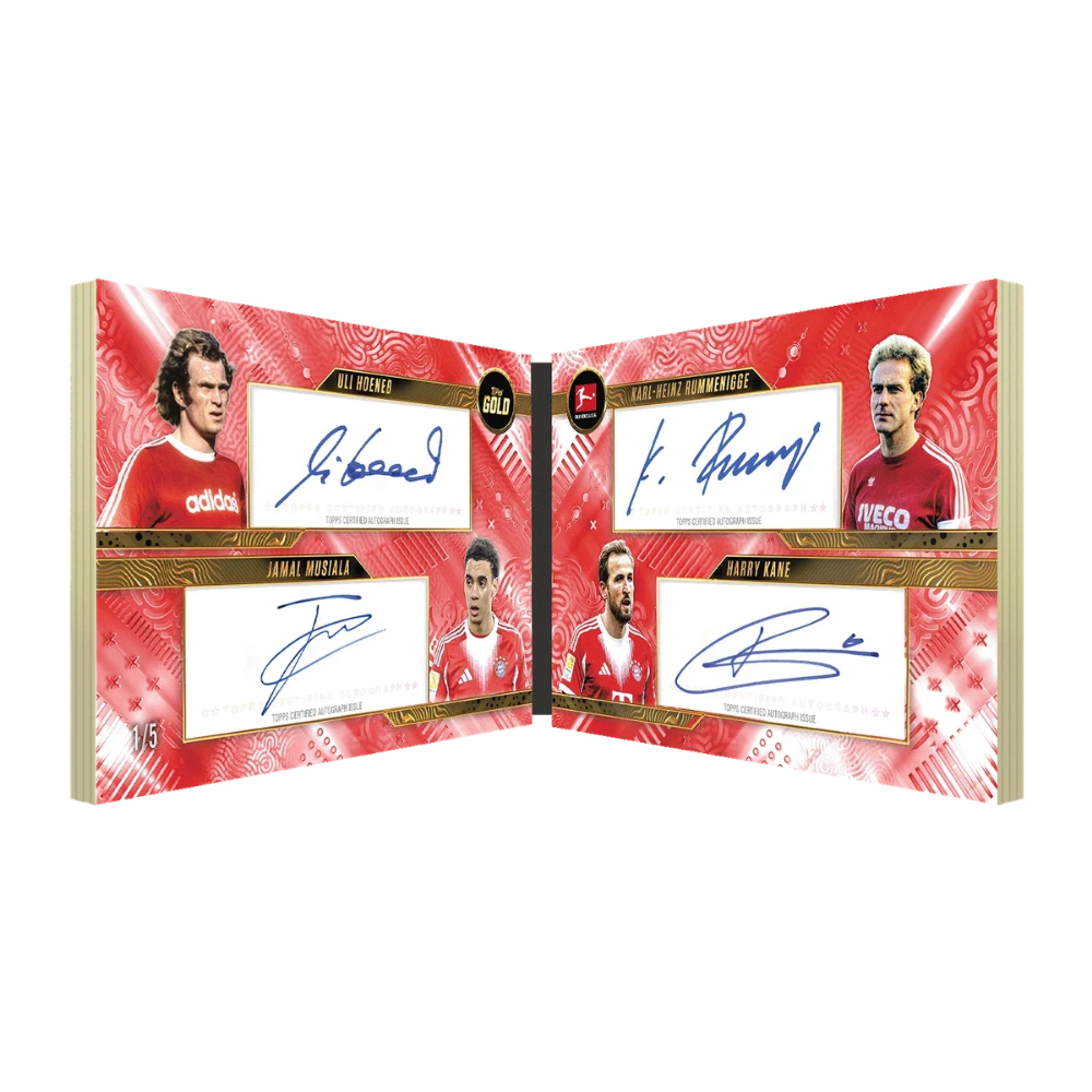 Topps 2025-26 Gold Bundesliga - Hobby Box