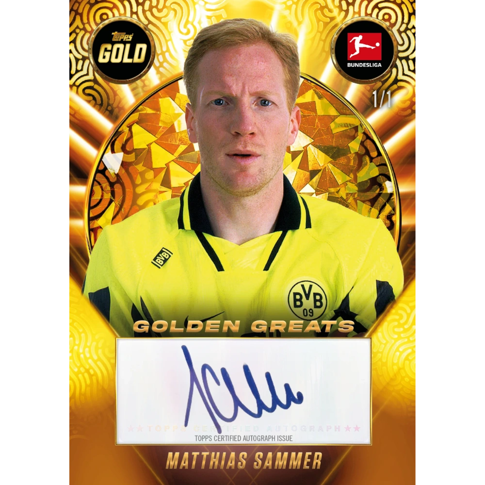 Topps 2025-26 Gold Bundesliga - Hobby Box