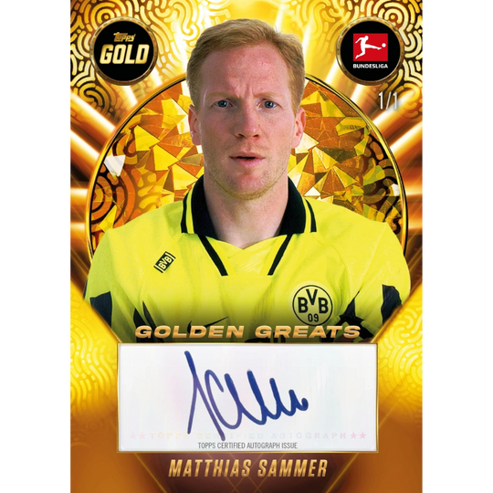 Topps 2025-26 Gold Bundesliga - Hobby Box