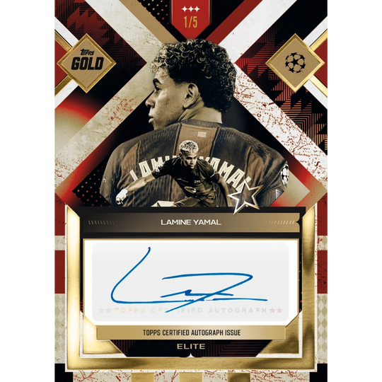Topps 2025-26 Gold UEFA Club Competitions - Hobby Box