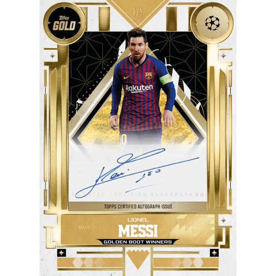 Topps 2025-26 Gold UEFA Club Competitions - Hobby Box