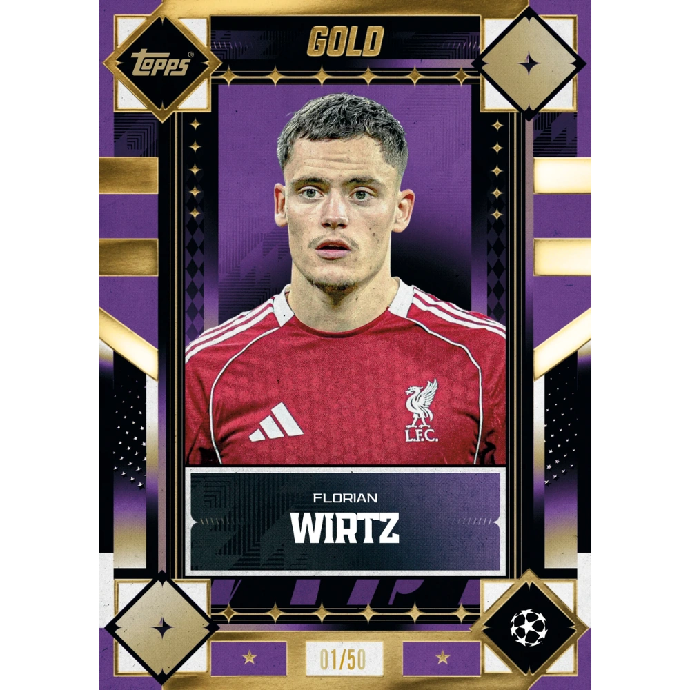 Topps 2025-26 Gold UEFA Club Competitions - Hobby Box