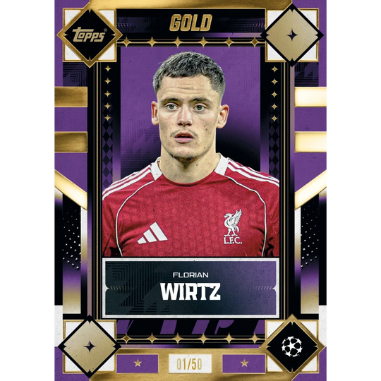 Topps 2025-26 Gold UEFA Club Competitions - Hobby Box