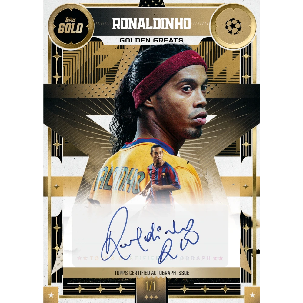 Topps 2025-26 Gold UEFA Club Competitions - Hobby Box